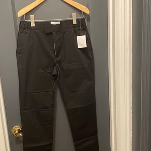 L’Estrange London “24 Trouser” NWT Size M Slim Fitting Chino with Stretch Waist